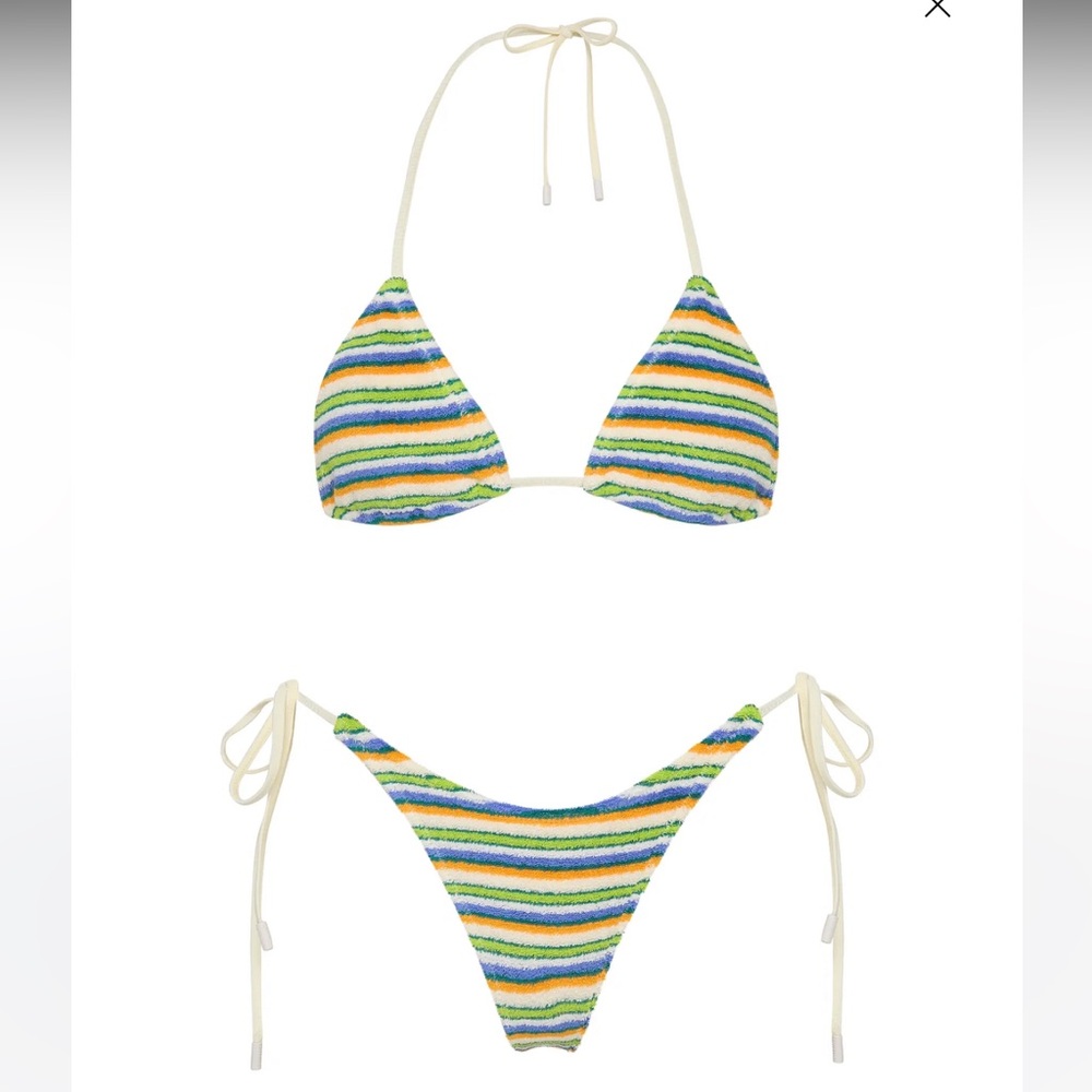 Triangl Towel Bikini Striped